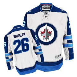 Blake Wheeler Winnipeg Jets Reebok Authentic White Away Jersey