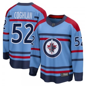 Youth Dylan Coghlan Winnipeg Jets Fanatics Branded Breakaway Light Blue Anniversary Jersey