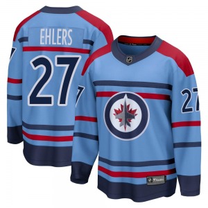 Youth Nikolaj Ehlers Winnipeg Jets Fanatics Branded Breakaway Light Blue Anniversary Jersey