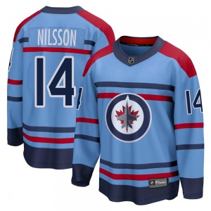 Youth Ulf Nilsson Winnipeg Jets Fanatics Branded Breakaway Light Blue Anniversary Jersey