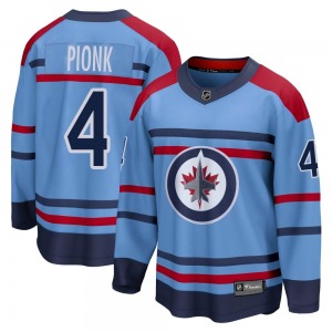 Youth Neal Pionk Winnipeg Jets Fanatics Branded Breakaway Light Blue Anniversary Jersey