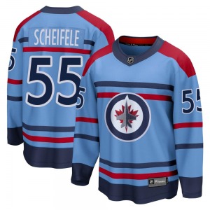 Youth Mark Scheifele Winnipeg Jets Fanatics Branded Breakaway Light Blue Anniversary Jersey