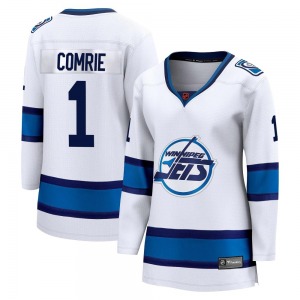 Women's Eric Comrie Winnipeg Jets Fanatics Branded Breakaway White Special Edition 2.0 Jersey