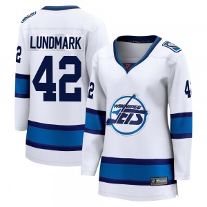 Women's Simon Lundmark Winnipeg Jets Fanatics Branded Breakaway White Special Edition 2.0 Jersey