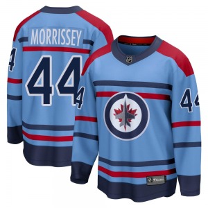 Josh Morrissey Winnipeg Jets Fanatics Branded Breakaway Light Blue Anniversary Jersey