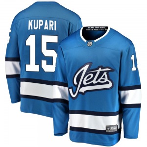 Rasmus Kupari Winnipeg Jets Fanatics Branded Breakaway Blue Alternate Jersey