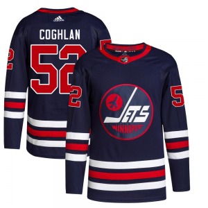 Youth Dylan Coghlan Winnipeg Jets Adidas Authentic Navy 2021/22 Alternate Primegreen Pro Jersey