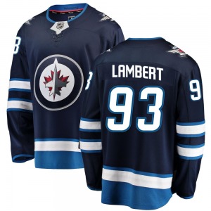 Brad Lambert Winnipeg Jets Fanatics Branded Breakaway Blue Home Jersey