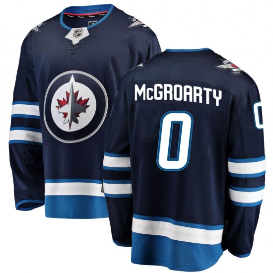 Rutger McGroarty Winnipeg Jets Fanatics Branded Breakaway Blue Home ...