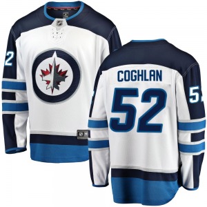 Youth Dylan Coghlan Winnipeg Jets Fanatics Branded Breakaway White Away Jersey