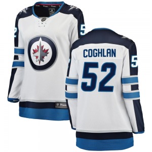 Women's Dylan Coghlan Winnipeg Jets Fanatics Branded Breakaway White Away Jersey