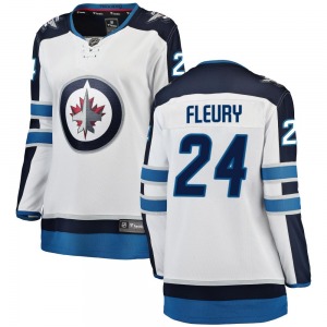 Women's Haydn Fleury Winnipeg Jets Fanatics Branded Breakaway White Away Jersey