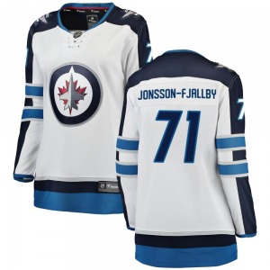 Women's Axel Jonsson-Fjallby Winnipeg Jets Fanatics Branded Breakaway White Away Jersey