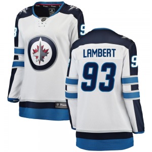 Women's Brad Lambert Winnipeg Jets Fanatics Branded Breakaway White Away Jersey