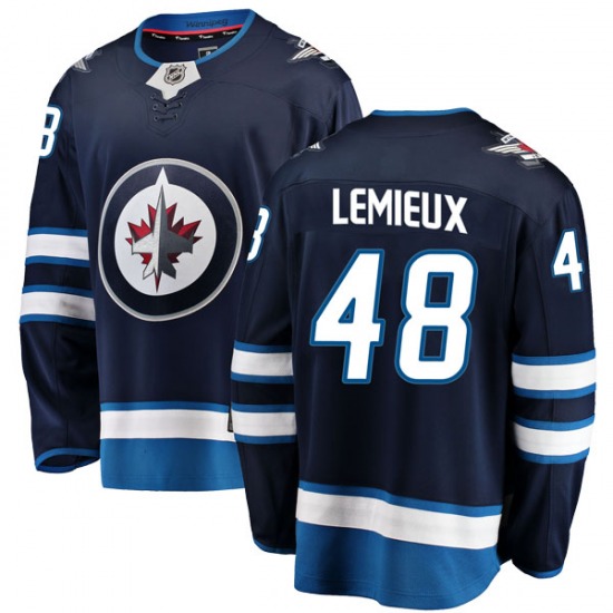 Youth Brendan Lemieux Winnipeg Jets Fanatics Branded Breakaway Blue ...