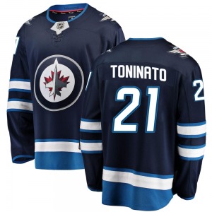 Youth Dominic Toninato Winnipeg Jets Fanatics Branded Breakaway Blue Home Jersey