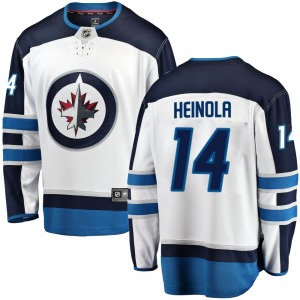 Ville Heinola Winnipeg Jets Fanatics Branded Breakaway White Away Jersey