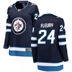 Women's Haydn Fleury Winnipeg Jets Fanatics Branded Breakaway Blue Home Jersey