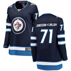 Women's Axel Jonsson-Fjallby Winnipeg Jets Fanatics Branded Breakaway Blue Home Jersey