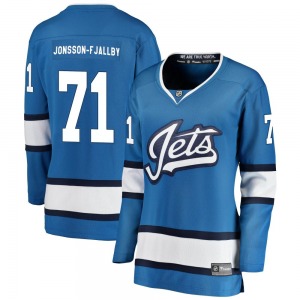 Women's Axel Jonsson-Fjallby Winnipeg Jets Fanatics Branded Breakaway Blue Alternate Jersey